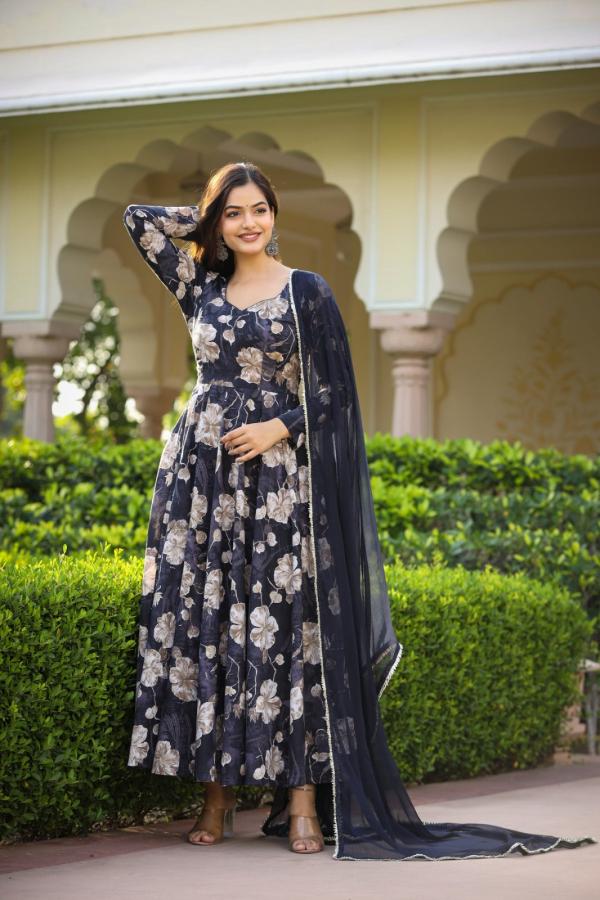 Nemisha 2 Fancy Rayon Printed Kurti With Dupatta